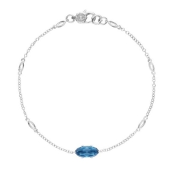 Tacori London Blue Topaz Silver Bracelet