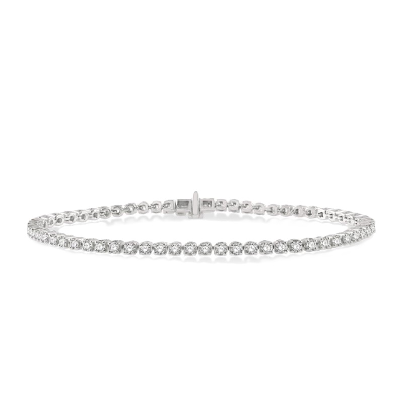 14k White Gold 3.00cttw Diamond Tennis Bracelet 14k White Gold 3.00cttw Diamond Tennis Bracelet