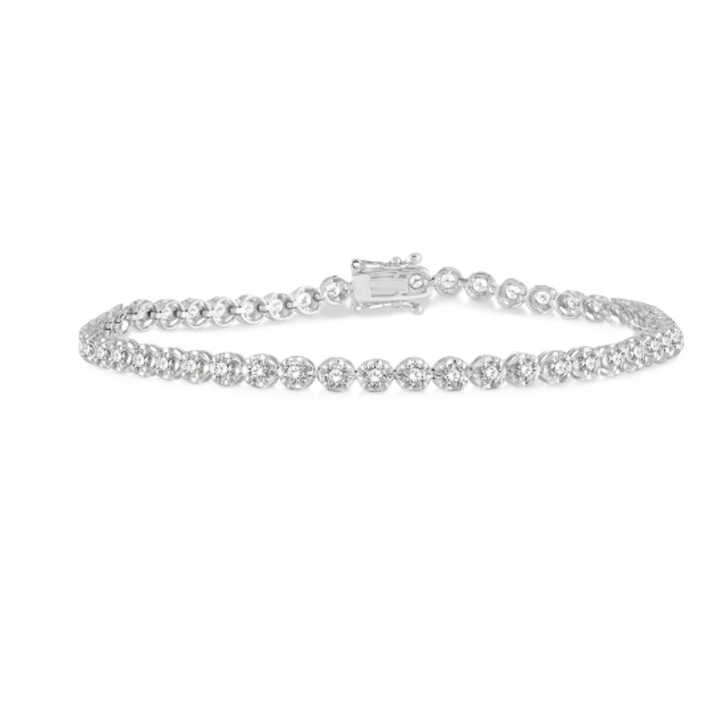 Diamond Illusion Tennis Bracelet 2.00cttw Diamond Illusion Tennis Bracelet 2.00cttw