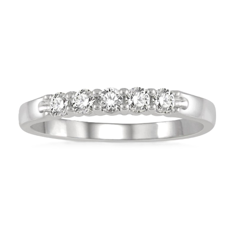 Diamond 5 Stone Band 1/4cttw Diamond 5 Stone Band 1/4cttw