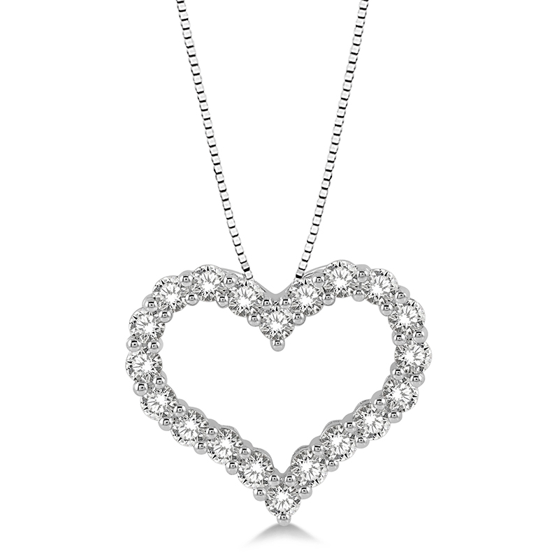 3/4cttw Diamond Heart Pendant w/ 18" Chain 3/4cttw Diamond Heart Pendant w/ 18" Chain