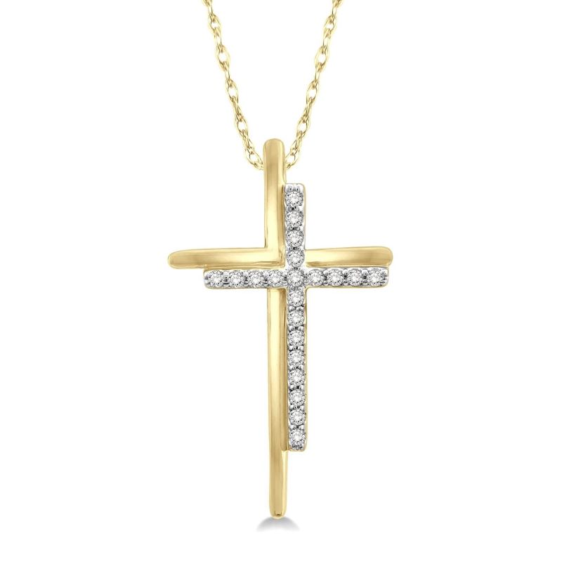Cross Diamond Fashion Pendant Cross Diamond Fashion Pendant