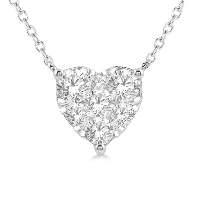 Diamond Heart Necklace 3/4cttw Diamond Heart Necklace 3/4cttw