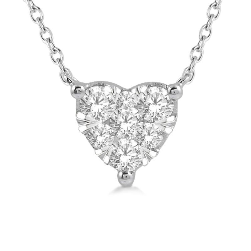 Diamond Heart Necklace 1/4cttw Diamond Heart Necklace 1/4cttw