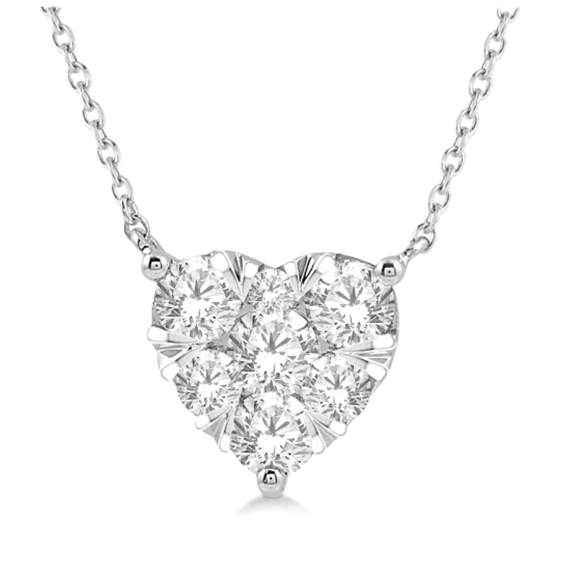 Diamond Heart Necklace 1cttw Diamond Heart Necklace 1cttw