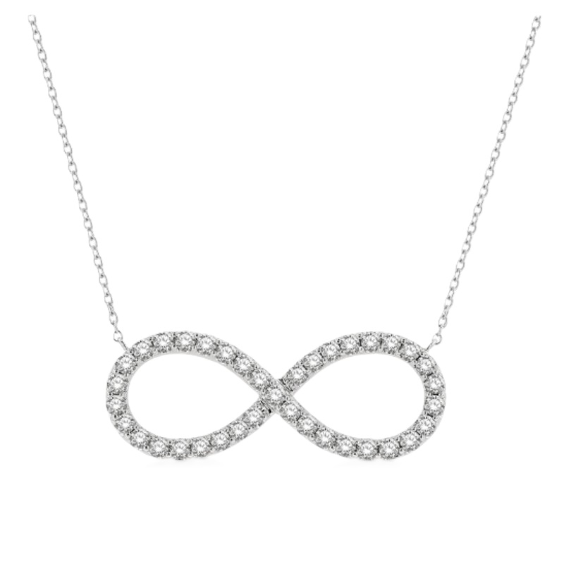 Diamond Infinity Necklace 1/2cttw Diamond Infinity Necklace 1/2cttw