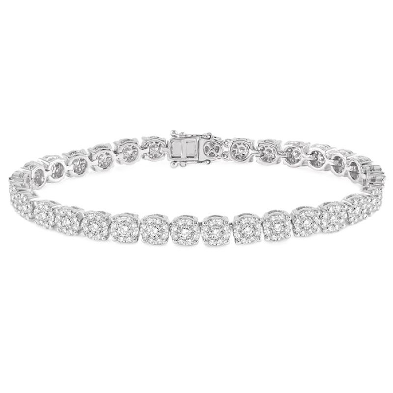 Diamond Tennis Bracelet 5.00cttw