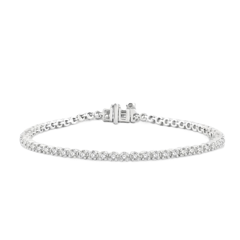 14k White Gold 2.00cttw Diamond Tennis Bracelet 14k White Gold 2.00cttw Diamond Tennis Bracelet