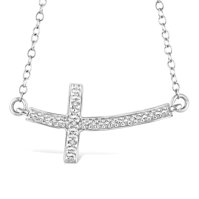 Sterling Silver Cross Necklace Sterling Silver Cross Necklace