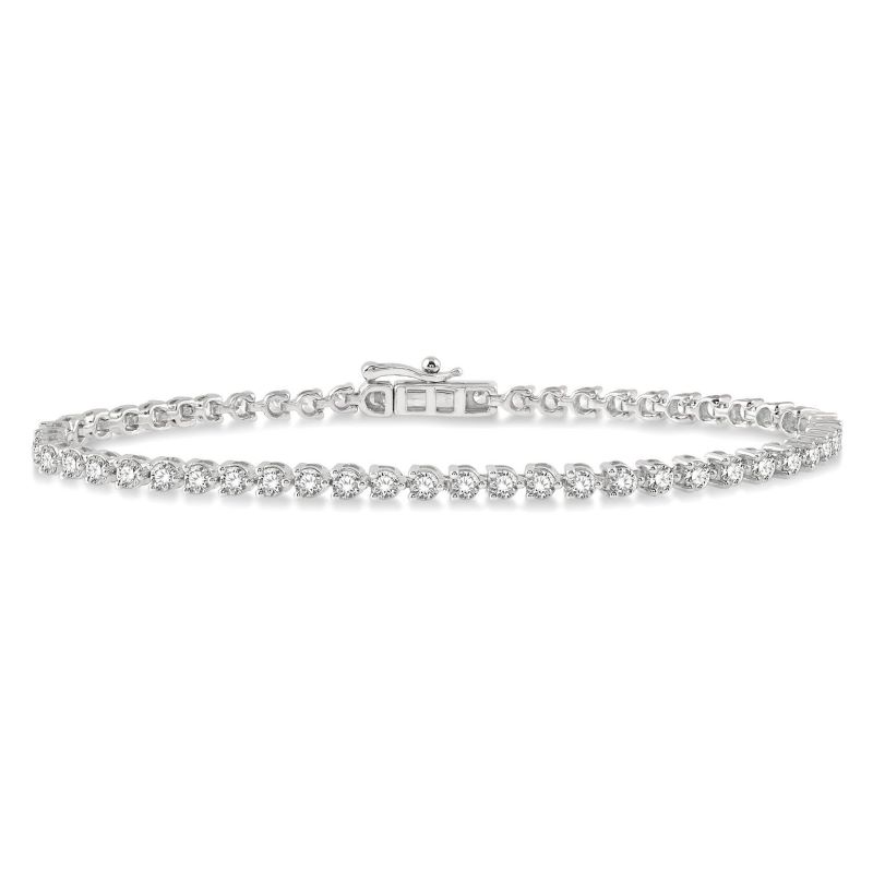 14k White Gold 2.00cttw Round Diamond Tennis Bracelet 14k White Gold 2.00cttw Round Diamond Tennis Bracelet