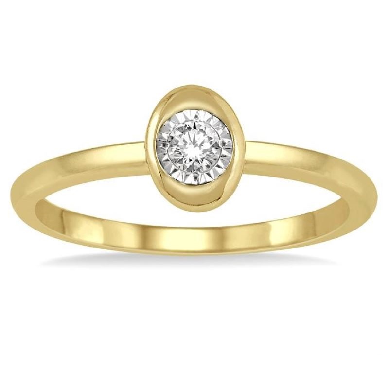 Oval Shape Solitaire Stackable Promise Ring Oval Shape Solitaire Stackable Promise Ring