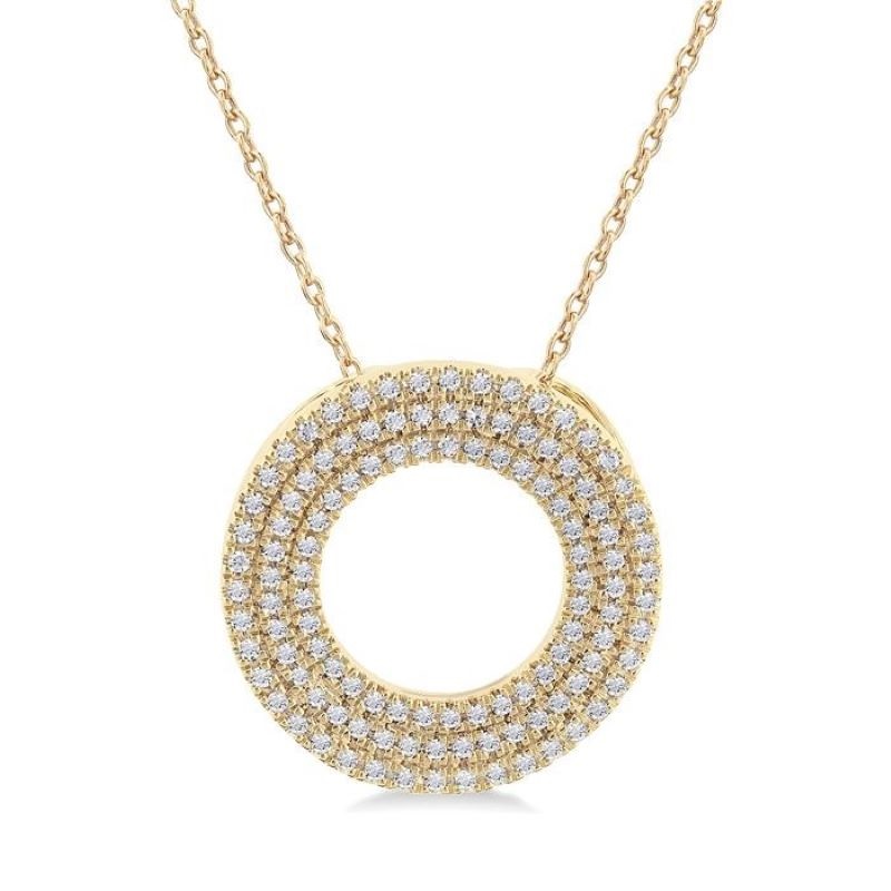 Diamond Circle Pendant