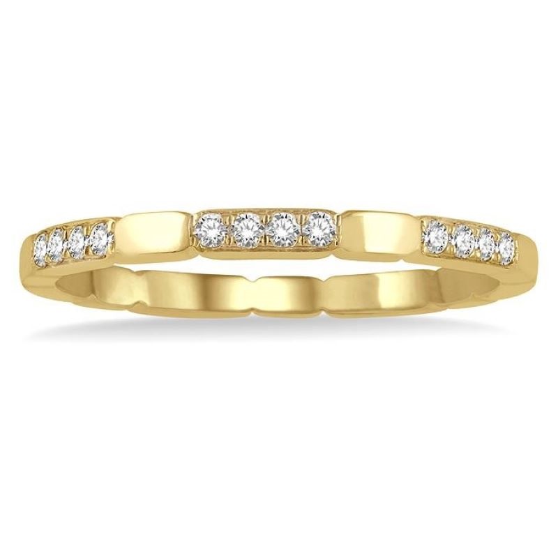 Stackable Diamond Band