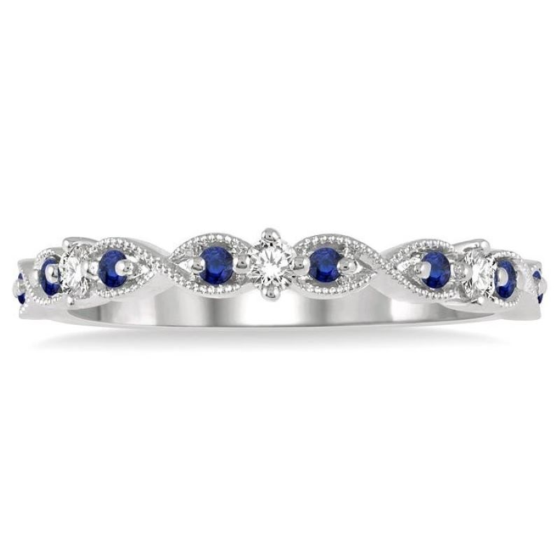 Sapphire and Diamond Ring Sapphire and Diamond Ring