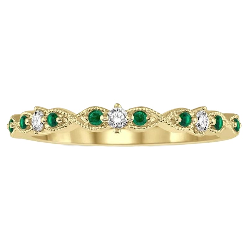 Emerald and Diamond Ring Emerald and Diamond Ring