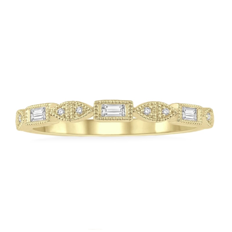 Stackable Baguette Diamond Fashion Band Stackable Baguette Diamond Fashion Band