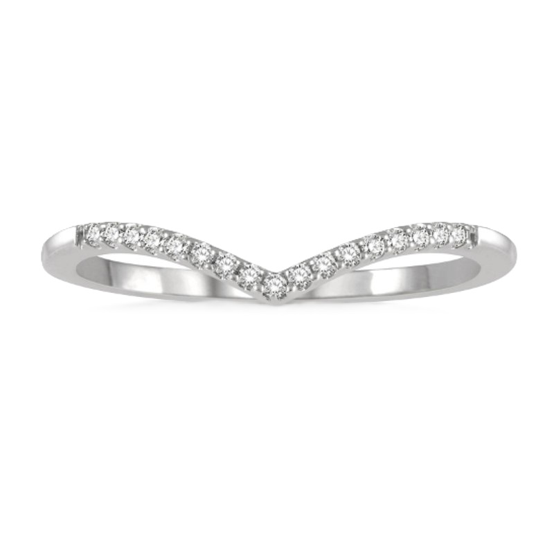 Stackable Chevron Diamond Ring Stackable Chevron Diamond Ring