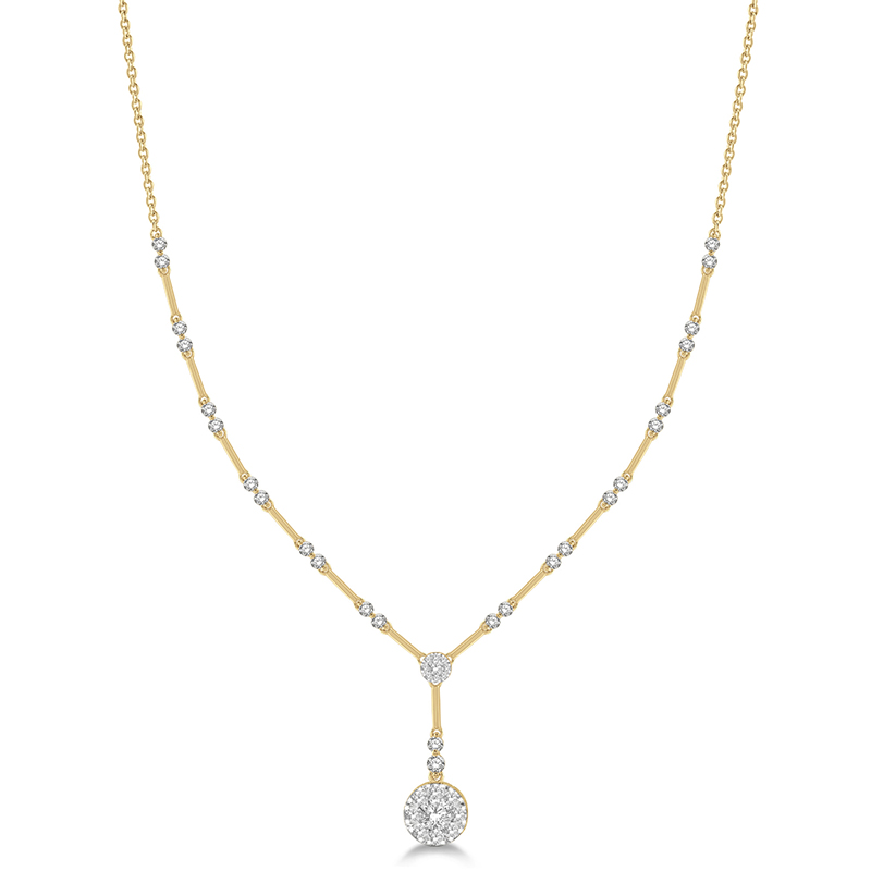 Diamond Barlink Drop Necklace Diamond Barlink Drop Necklace