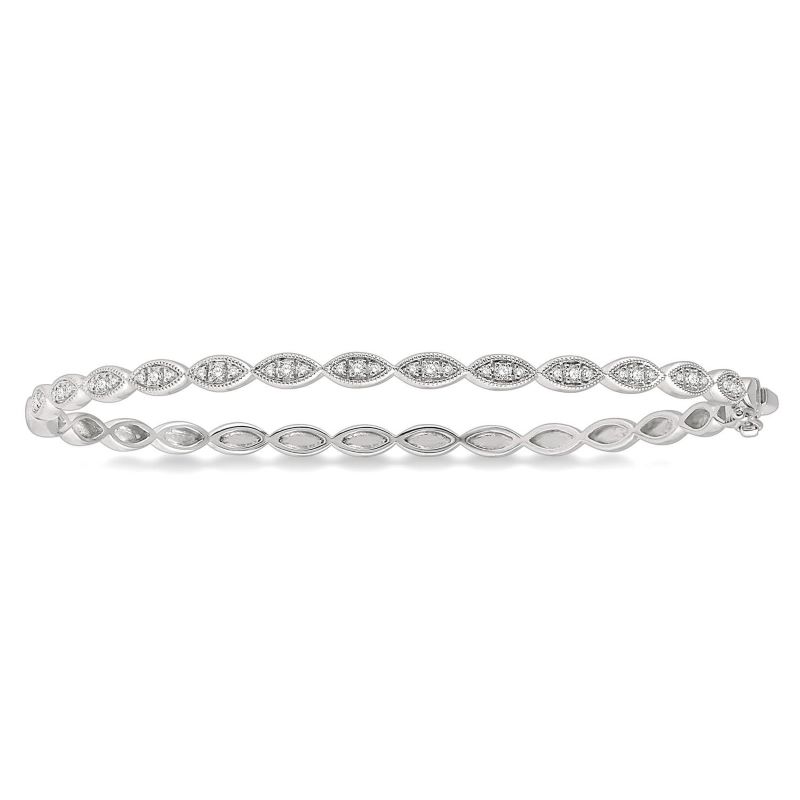 Diamond Stackable Bangle Bracelet Diamond Stackable Bangle Bracelet