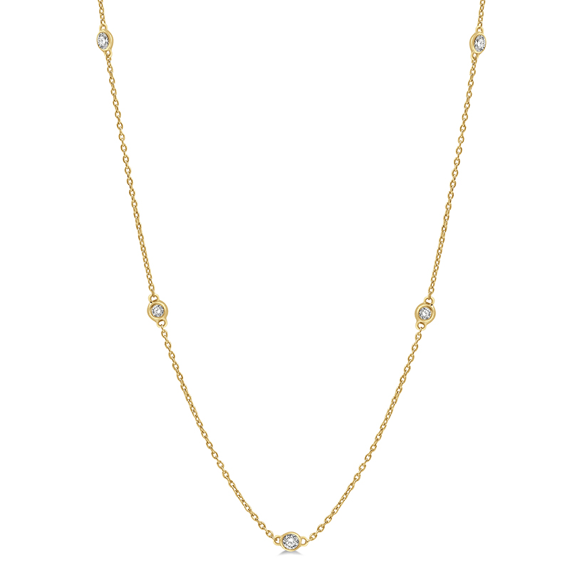1/4ct Diamond Station Necklace 1/4ct Diamond Station Necklace