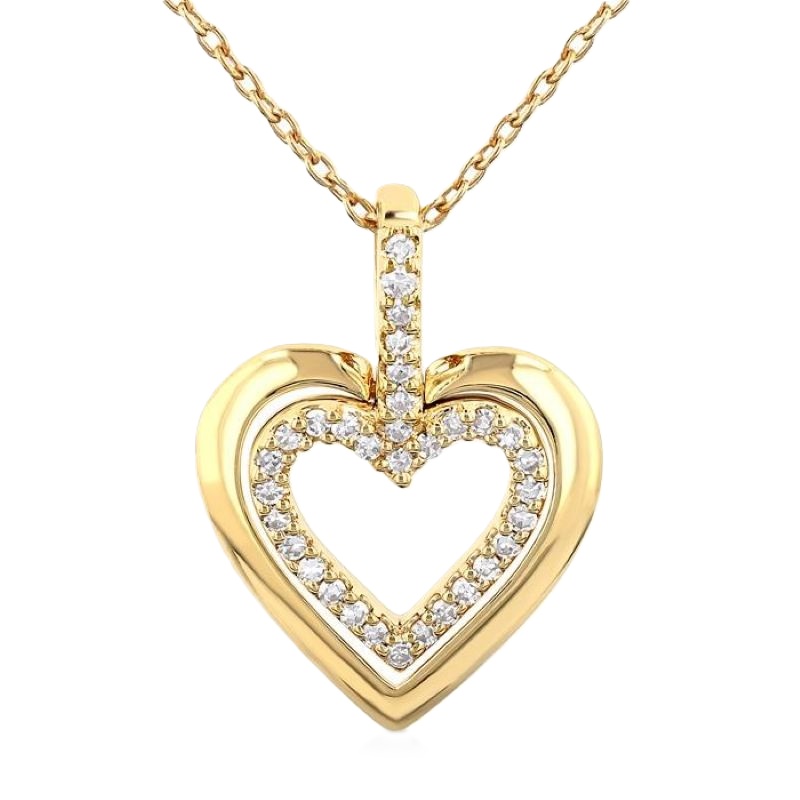 Diamond Heart Pendant Diamond Heart Pendant