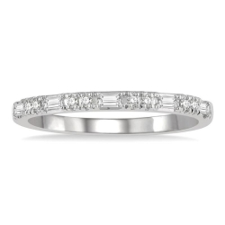 Stackable Baguette Diamond Fashion Band thumbnail 1