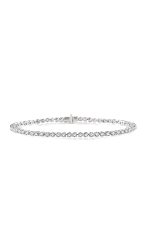 14k White Gold 3.00cttw Diamond Tennis Bracelet