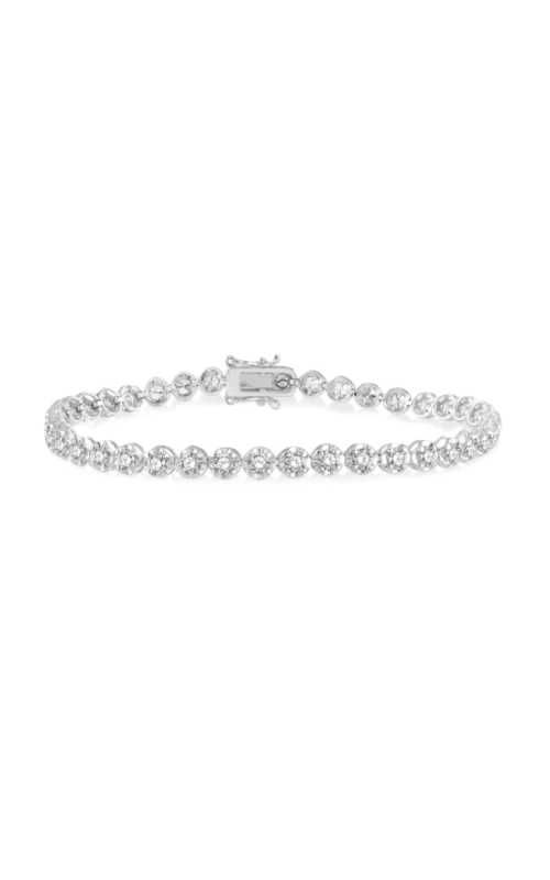 Diamond Illusion Tennis Bracelet 3.00cttw