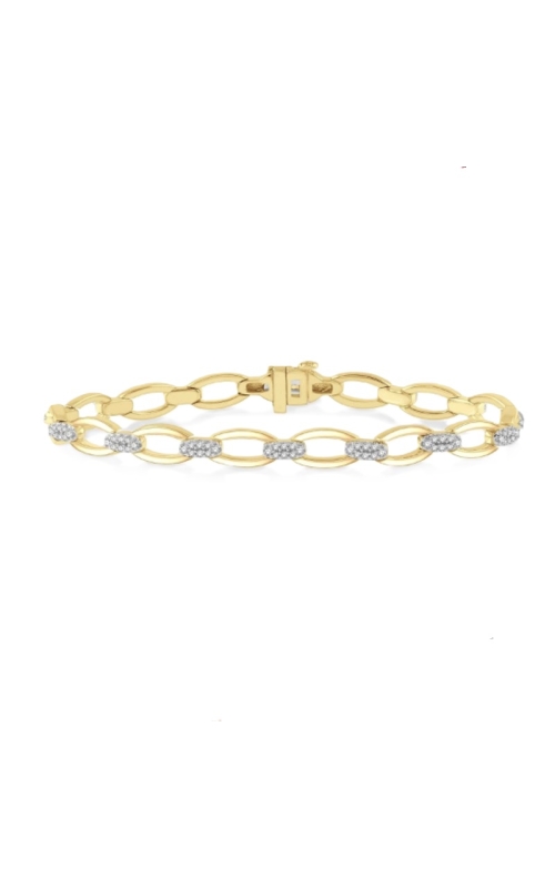 Open Link Diamond Fashion Bracelet
