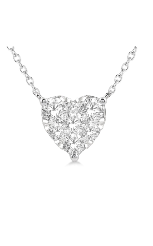 Diamond Heart Necklace 3/4cttw