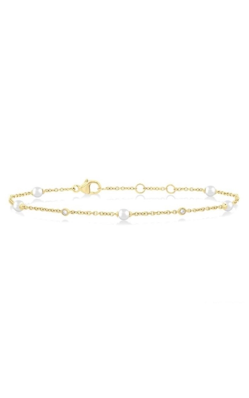 Pearl and Diamond Bracelet