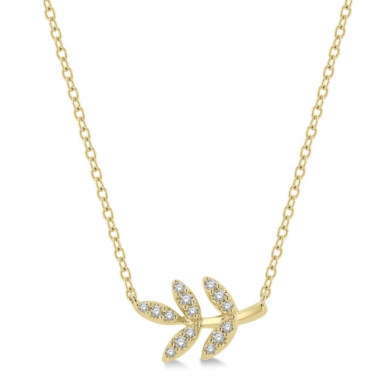 Leaf Diamond Fashion Pendant