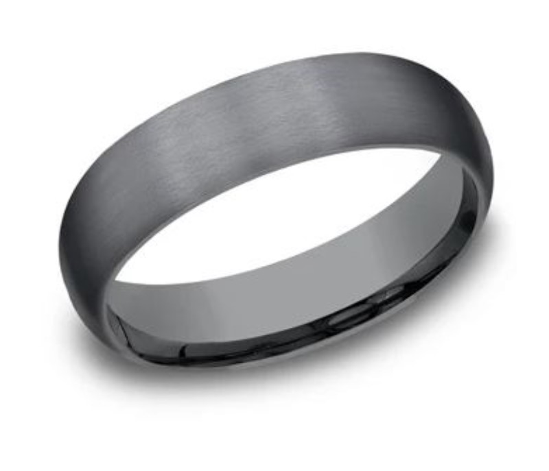 Tantalum Grey Men's Wedding Band CF56413TA Tantalum Grey Men's Wedding Band CF56413TA