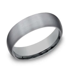 Tantalum Grey Men's Wedding Band CF56413GTA thumbnail 1