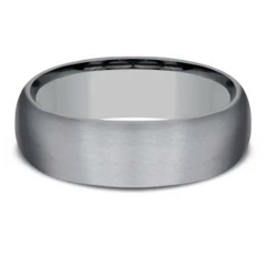 Tantalum Grey Men's Wedding Band CF56413GTA thumbnail 2