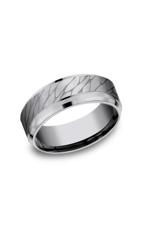 Grey Tantalum 8mm Wedding Band