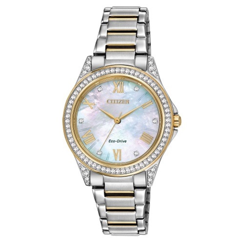 Citizen POV Eco-Drive Mother of Pearl Dial Ladies Watch Citizen POV Eco-Drive Mother of Pearl Dial Ladies Watch