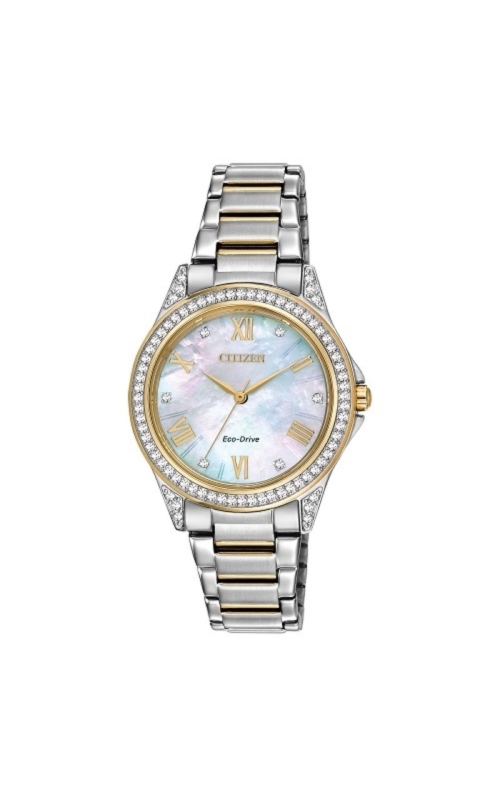 Citizen POV Eco-Drive Mother of Pearl Dial Ladies Watch