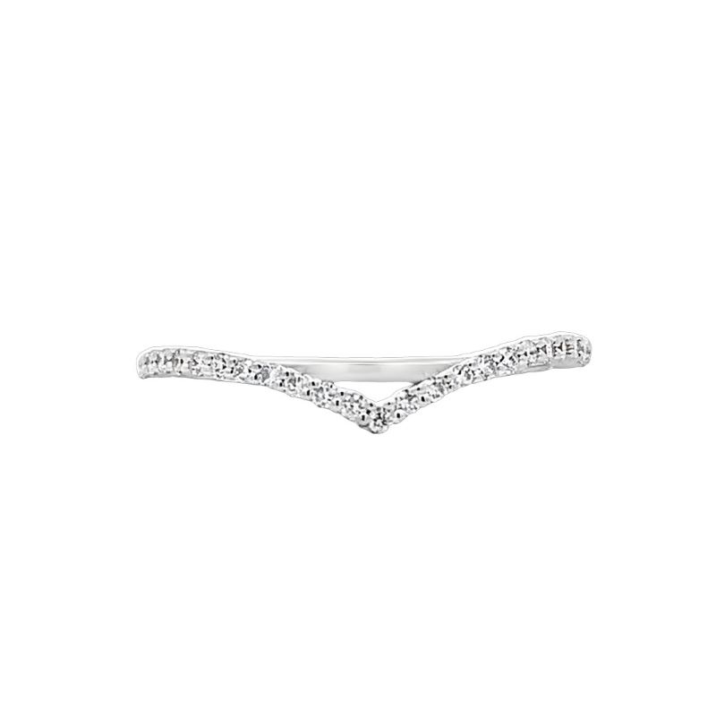 Diamond Curved Wedding Band Diamond Curved Wedding Band