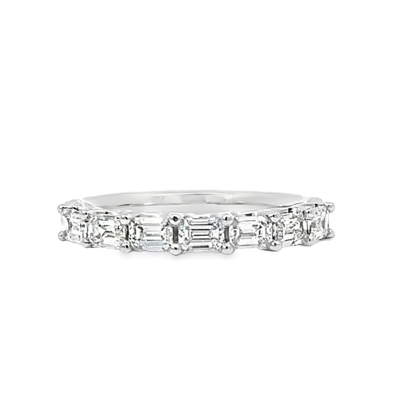 Emerald Cut Diamond Band Emerald Cut Diamond Band