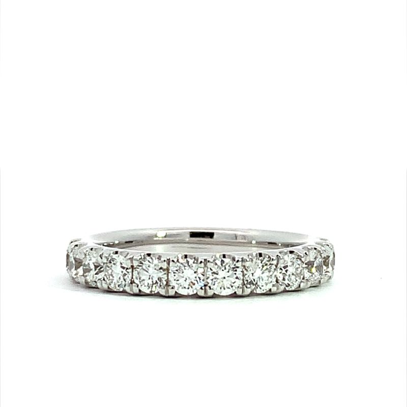 14k White Gold Diamond Wedding Band 14k White Gold Diamond Wedding Band