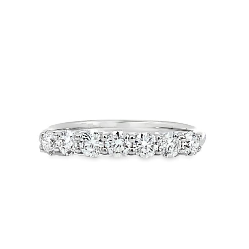 14k White Gold Diamond Wedding Band 14k White Gold Diamond Wedding Band