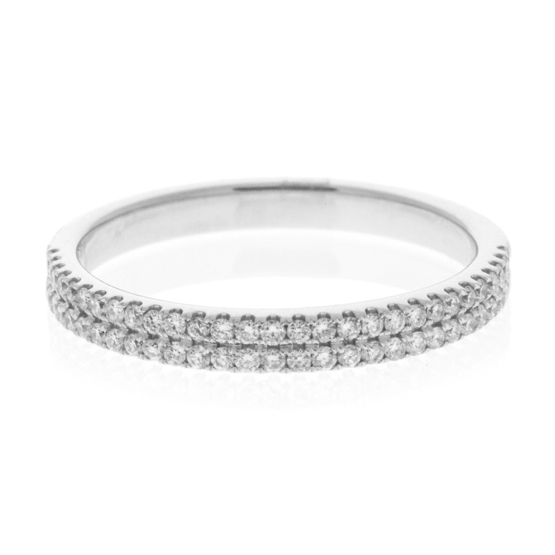 14k White Gold Diamond Band 14k White Gold Diamond Band
