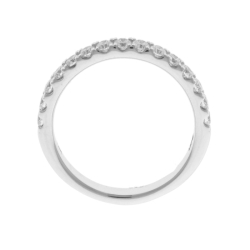 14K White Gold Diamond Ring thumbnail 2