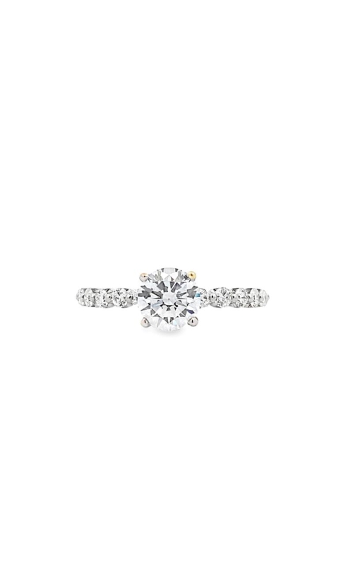14k White Gold Diamond Semi-Mount Engagement Ring