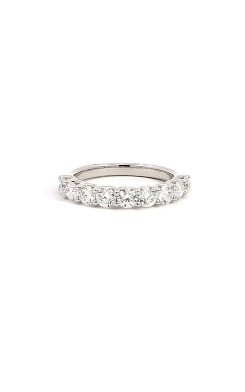 14k White Gold Diamond Wedding Band