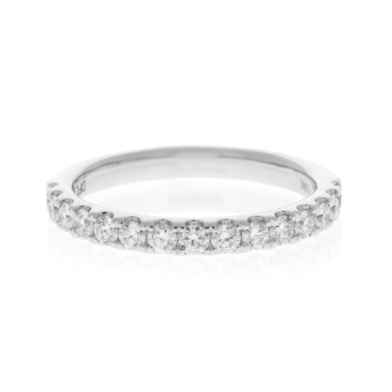 14K White Gold Diamond Ring