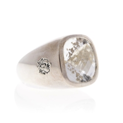 Metalsmiths Sterling Silver Crystal Fashion Ring thumbnail 2
