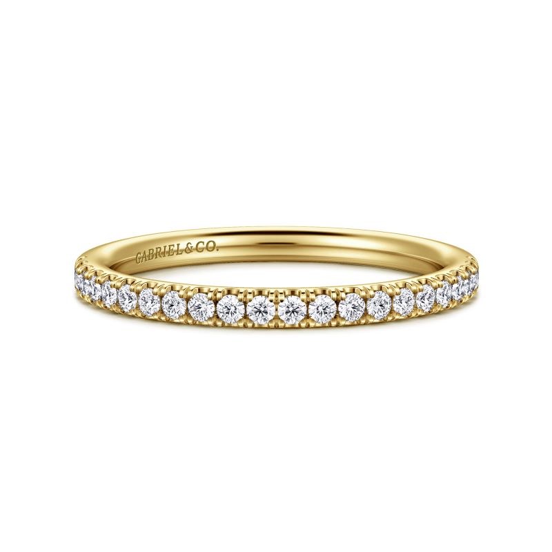14k Yellow Gold Diamond Wedding Band 14k Yellow Gold Diamond Wedding Band