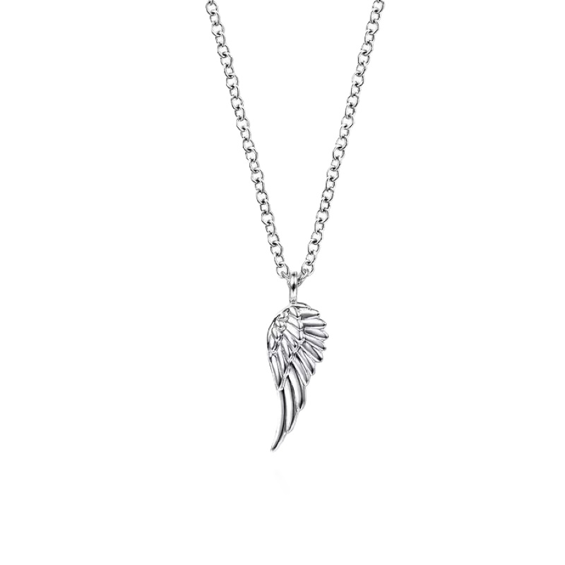 Sterling Silver Angel Wings Pendant Sterling Silver Angel Wings Pendant